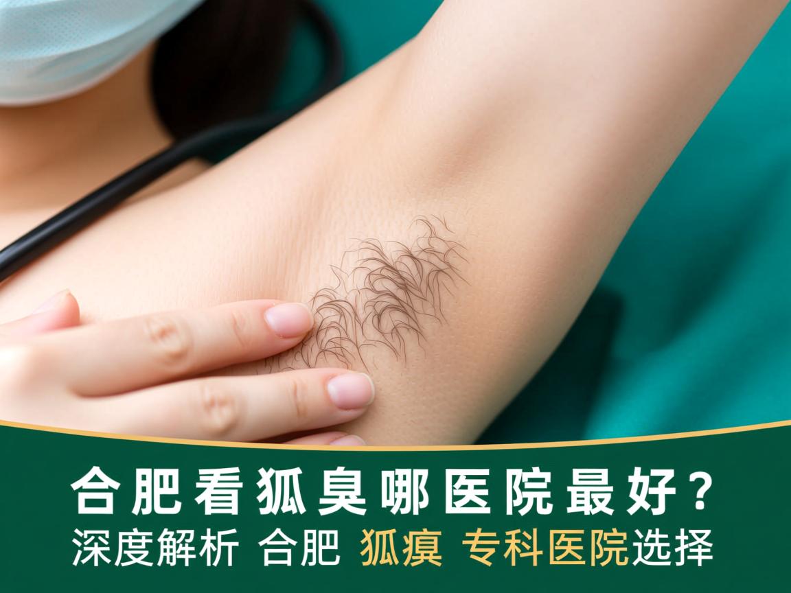 合肥看狐臭哪家医院最好？深度解析合肥狐臭专科医院选择