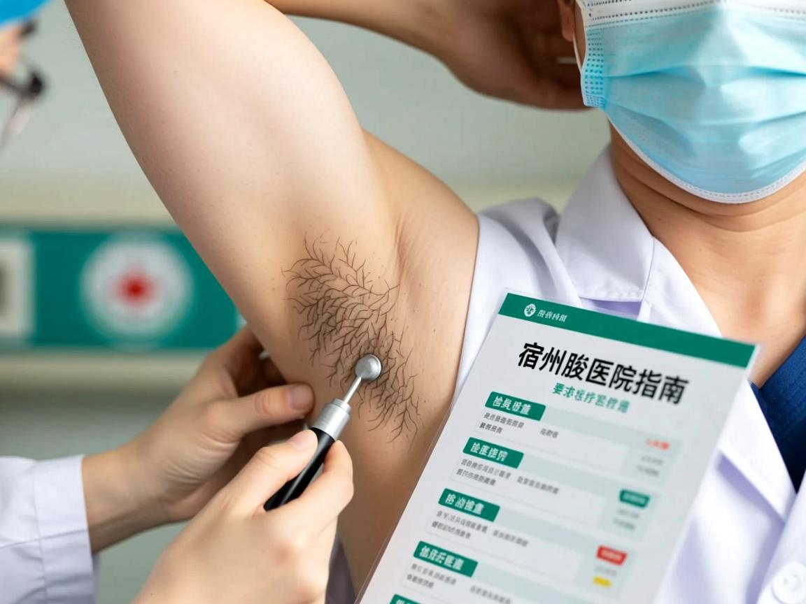 宿州腋臭检查医院指南，详解宿州腋臭诊疗的专业选择