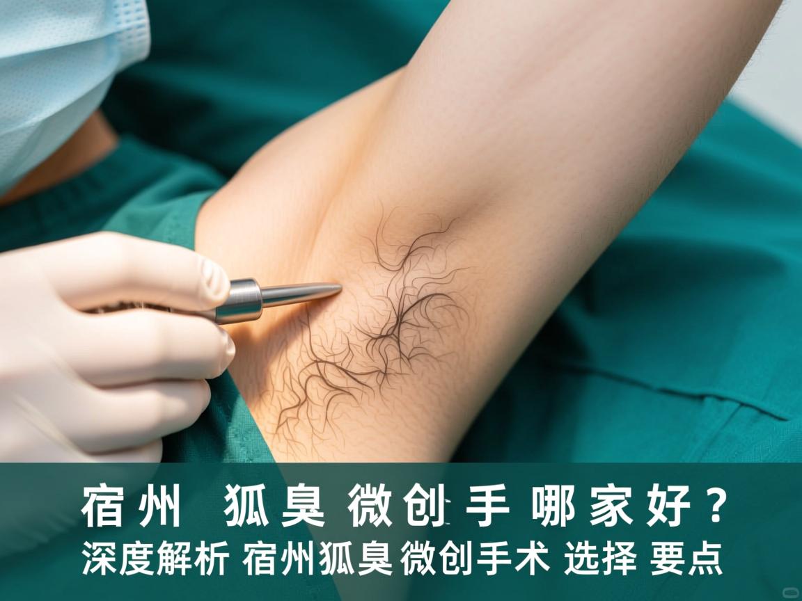 宿州狐臭微创手术哪家好？深度解析宿州狐臭微创手术选择要点