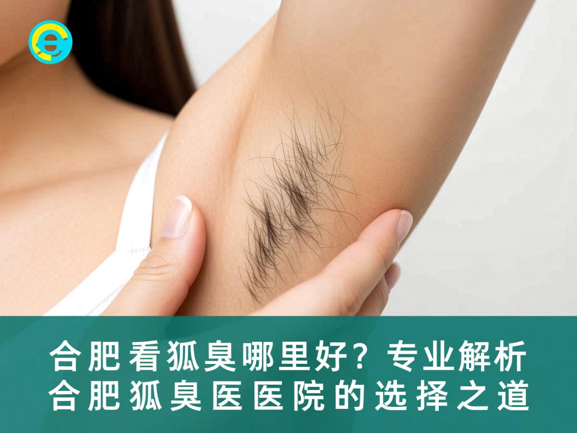 合肥看狐臭哪里好？专业解析合肥狐臭医院的选择之道
