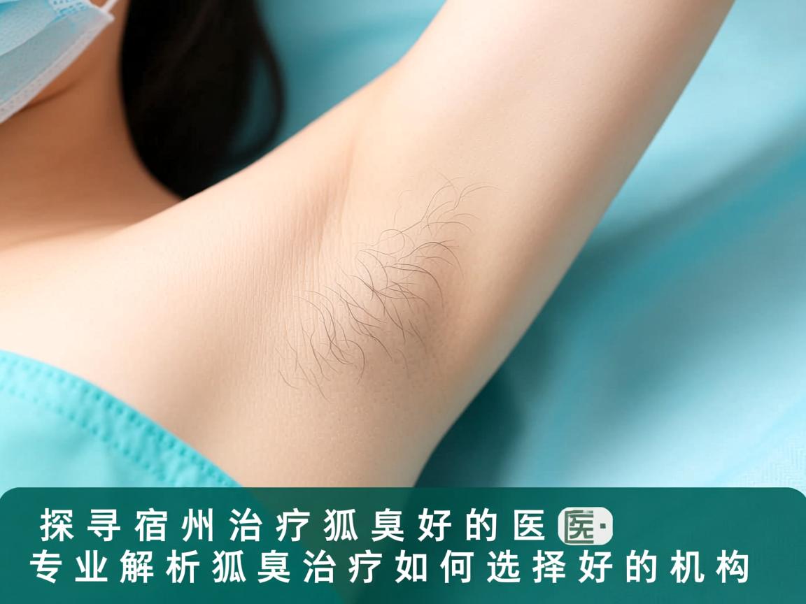 探寻宿州治疗狐臭好的医院，专业解析狐臭治疗如何选择好的机构