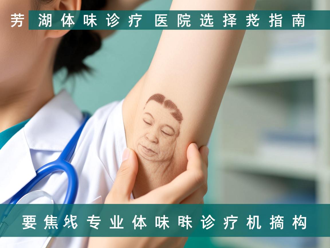 芜湖体味诊疗医院选择指南，聚焦专业体味诊疗机构