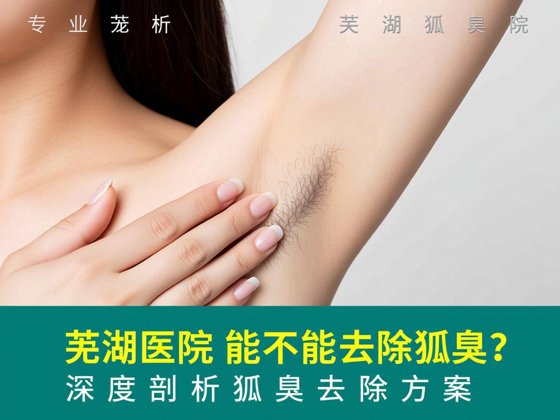 专业解析，芜湖医院能不能去除狐臭？深度剖析狐臭去除方案