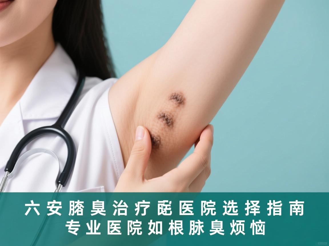 六安腋臭治疗医院选择指南，专业医院如何根治腋臭烦恼