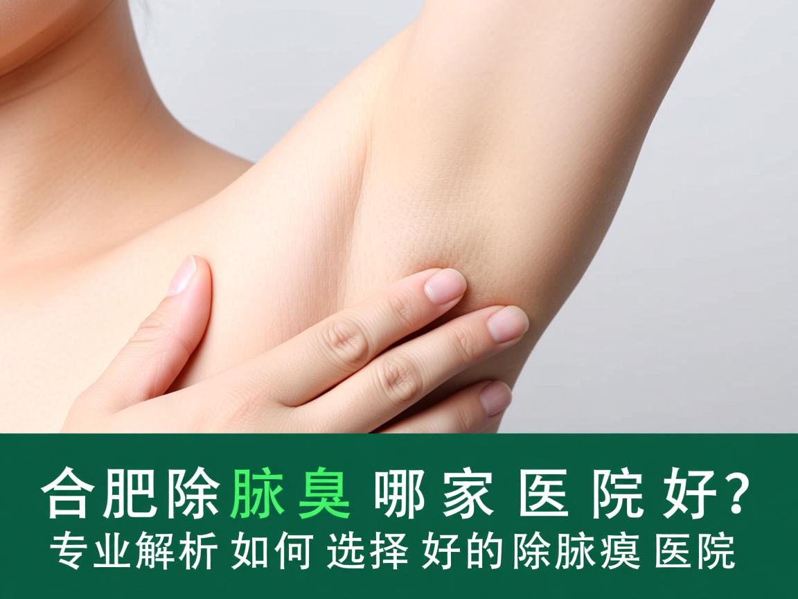 合肥除腋臭哪家医院好?专业解析如何选择好的除腋臭医院 合肥除腋臭哪家医院好?专业解析如何选择好的除腋臭医院