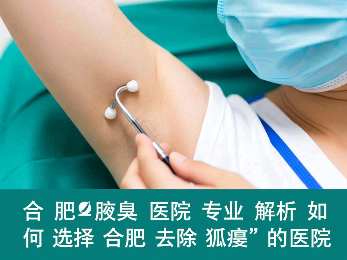 合肥腋臭医院专业解析,如何选择合肥去除狐臭的医院 合肥腋臭医院专业解析,如何选择合肥去除狐臭的医院