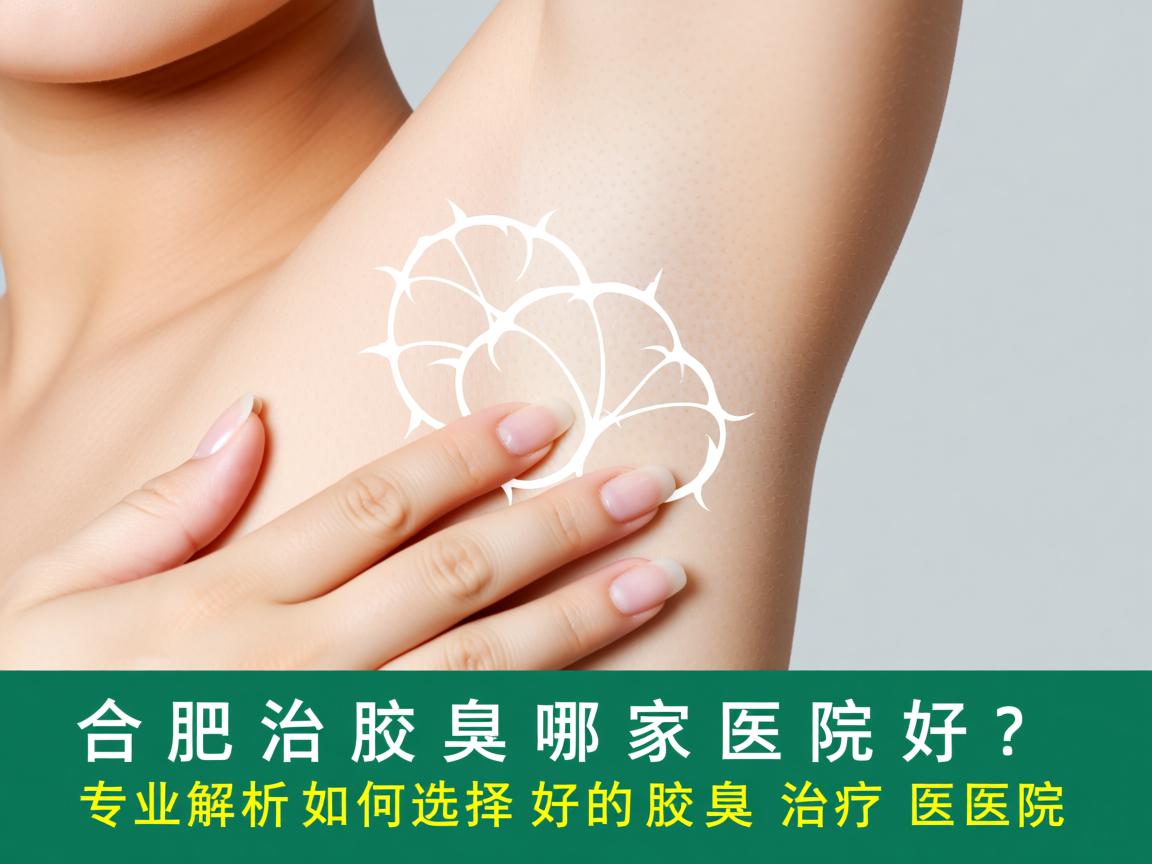 合肥治疗腋臭哪家医院好？专业解析如何选择好的腋臭治疗医院