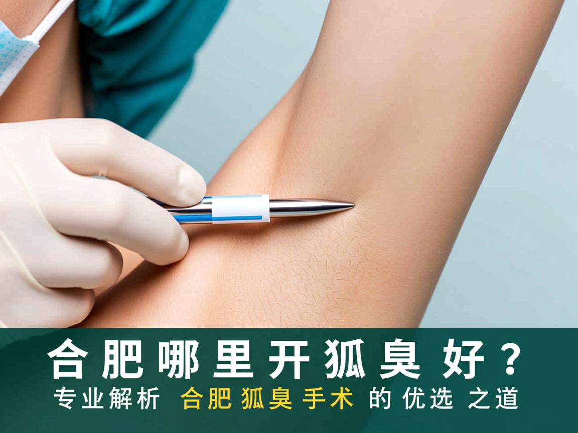 合肥哪里开狐臭好？专业解析合肥狐臭手术的优选之道