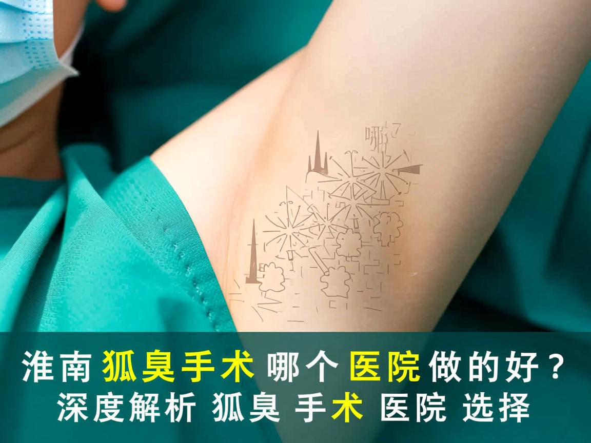 淮南狐臭手术哪个医院做的好？深度解析狐臭手术医院选择