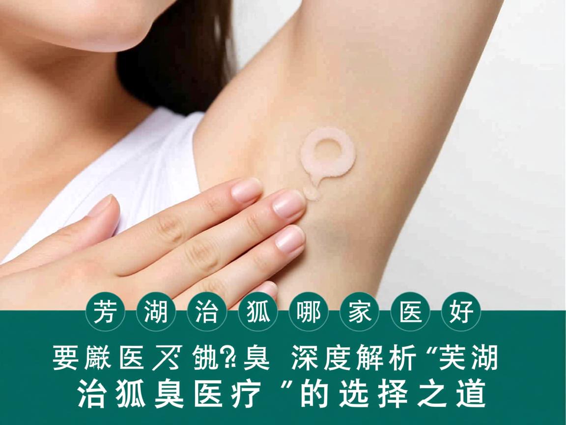 芜湖治狐臭哪家医院好？深度解析芜湖治狐臭医院的选择之道