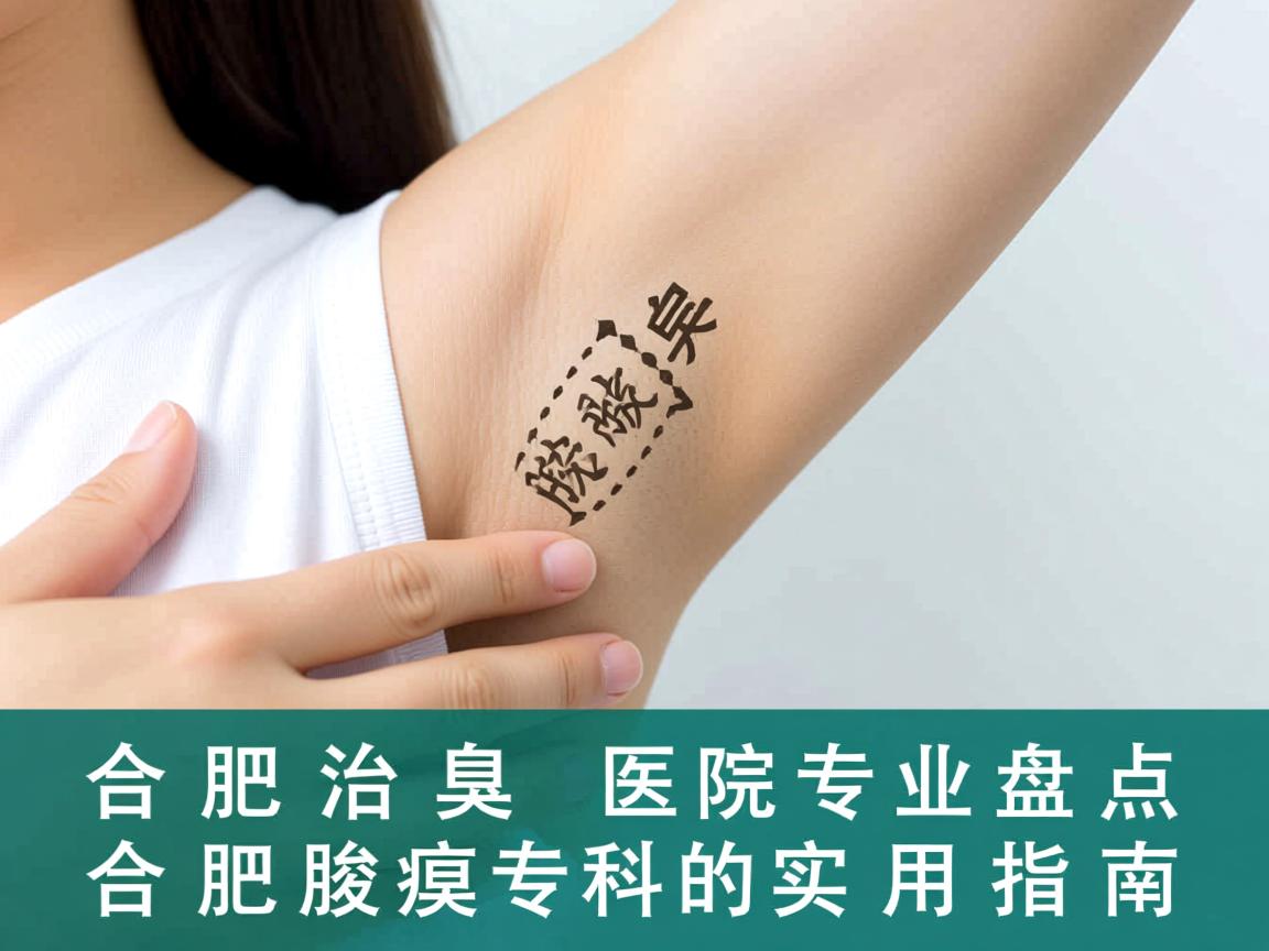 合肥治腋臭医院专业盘点，选择合肥腋臭专科的实用指南