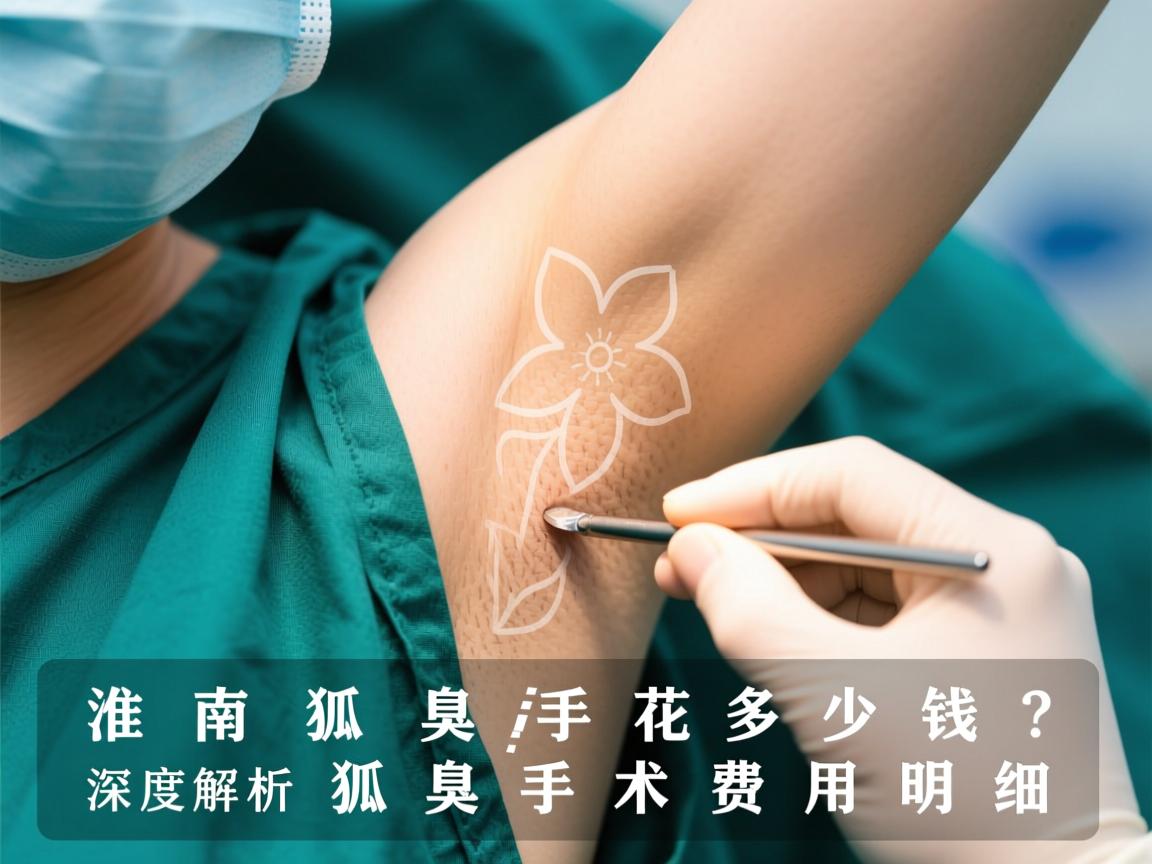 淮南狐臭手术花多少钱？深度解析狐臭手术费用明细