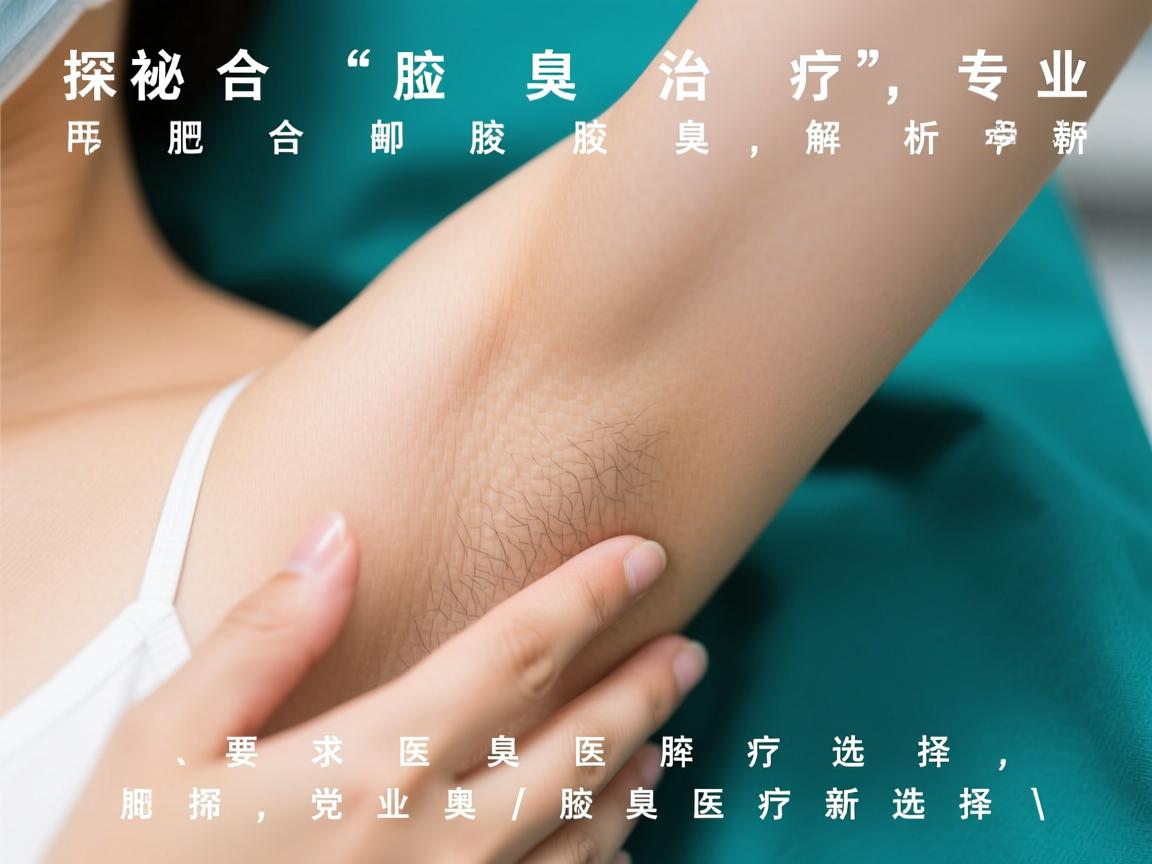 探秘合肥腋臭治疗，专业解析腋臭医疗新选择