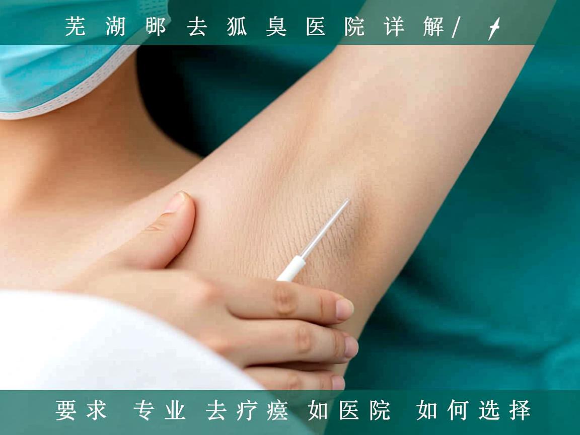 芜湖去狐臭医院详解，专业去狐臭医院如何选择