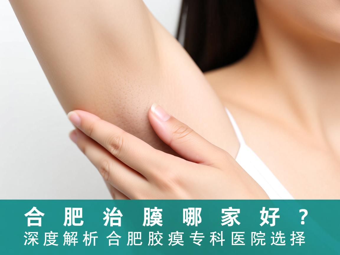 合肥治疗腋臭哪家好？深度解析合肥腋臭专科医院选择