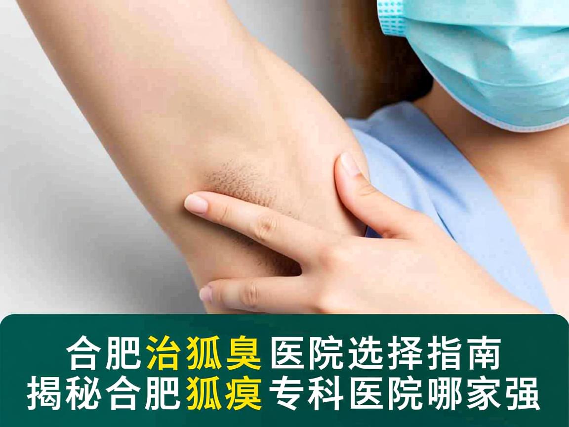 合肥治狐臭医院选择指南，揭秘合肥狐臭专科医院哪家强