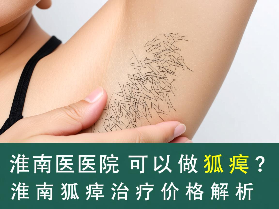 淮南医院可以做狐臭吗？淮南狐臭治疗价格解析
