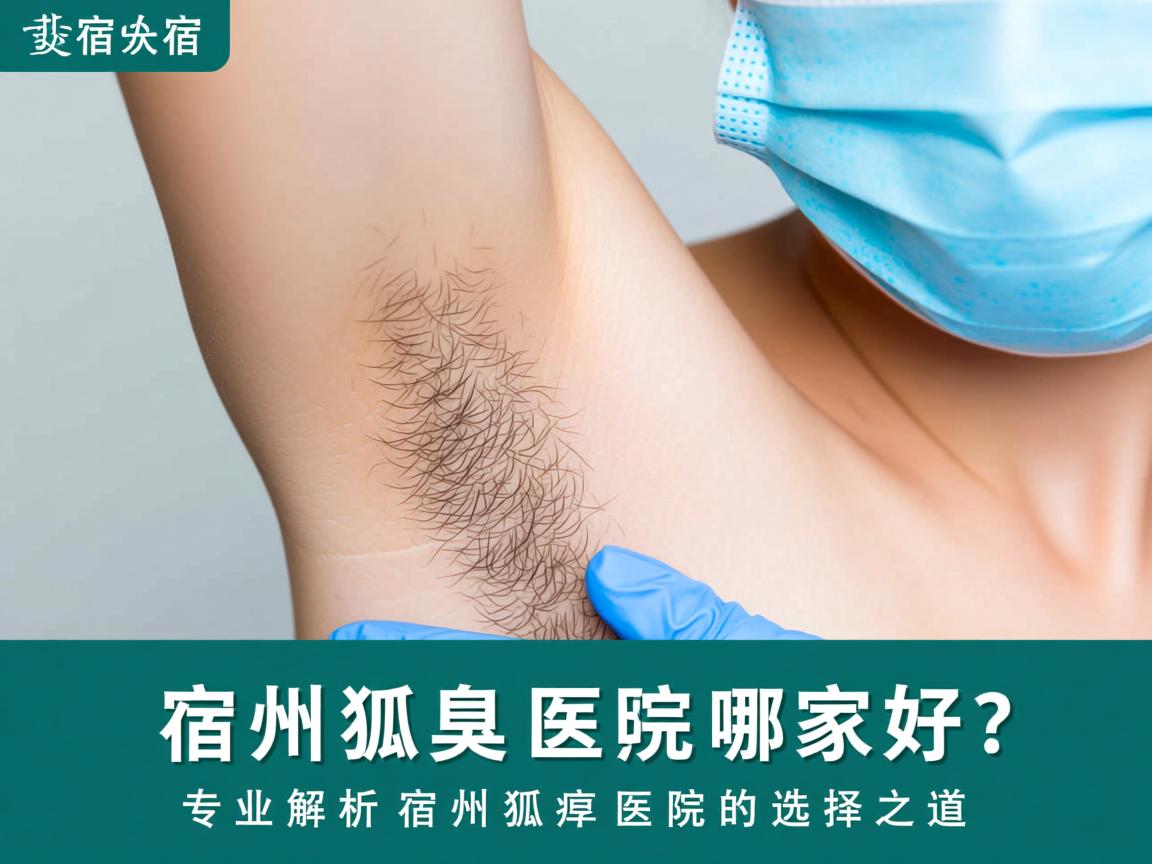 宿州狐臭医院哪家好？专业解析宿州狐臭医院的选择之道