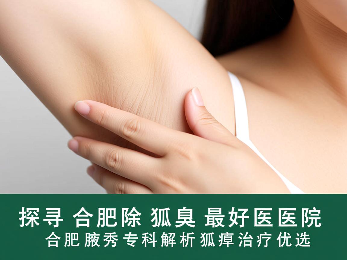 探寻合肥除狐臭最好医院，合肥腋秀专科解析狐臭治疗优选