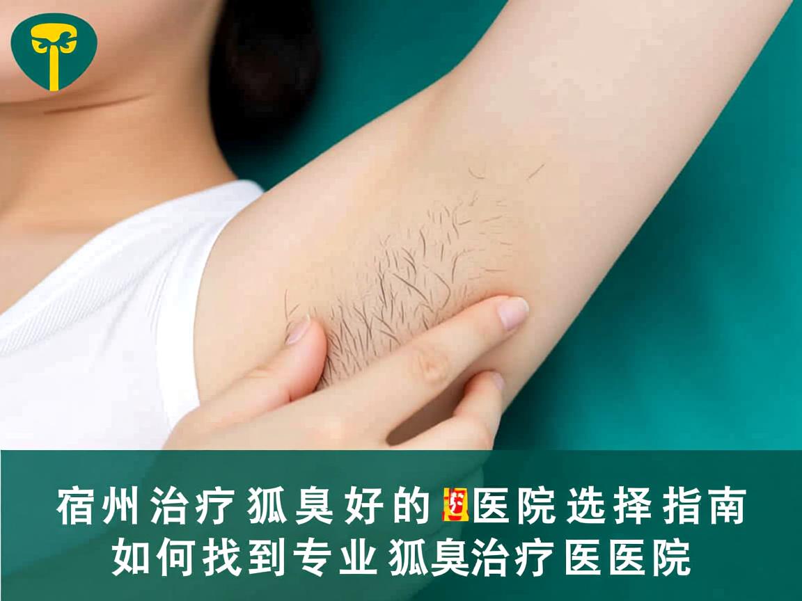 宿州治疗狐臭好的医院选择指南，如何找到专业狐臭治疗医院