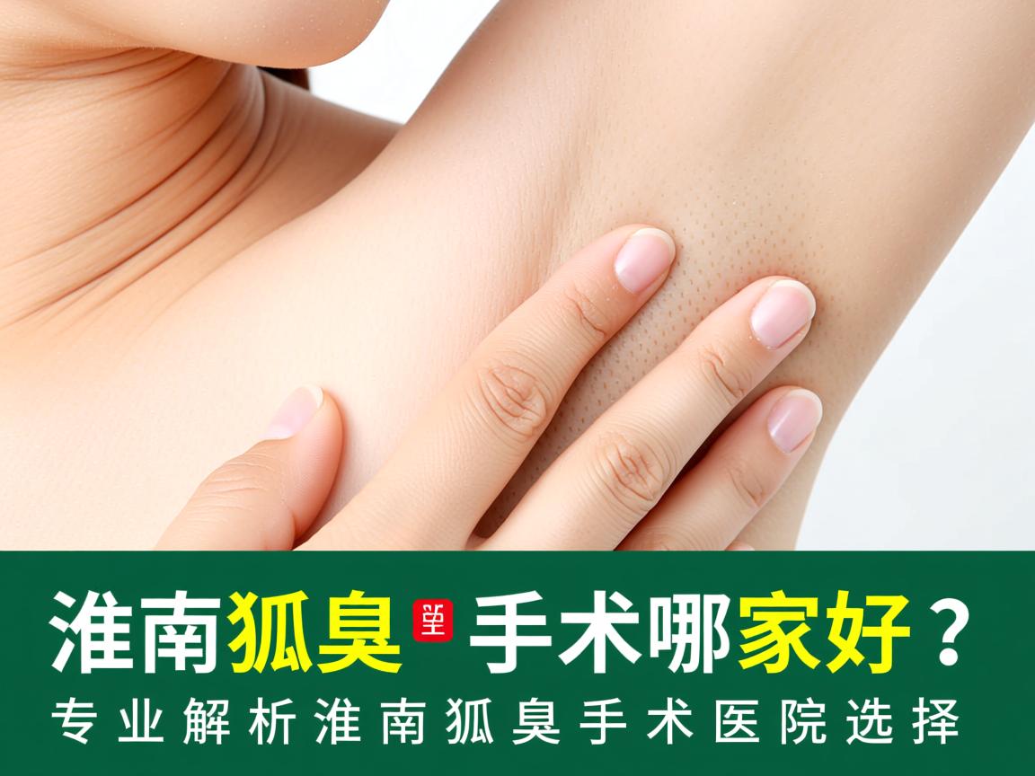 淮南狐臭手术哪家好？专业解析淮南狐臭手术医院选择