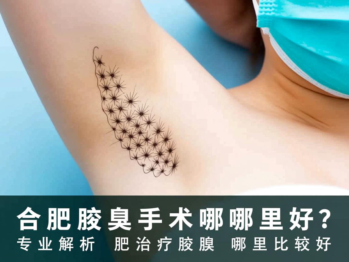 合肥腋臭手术哪里好？专业解析合肥治疗腋臭哪里比较好