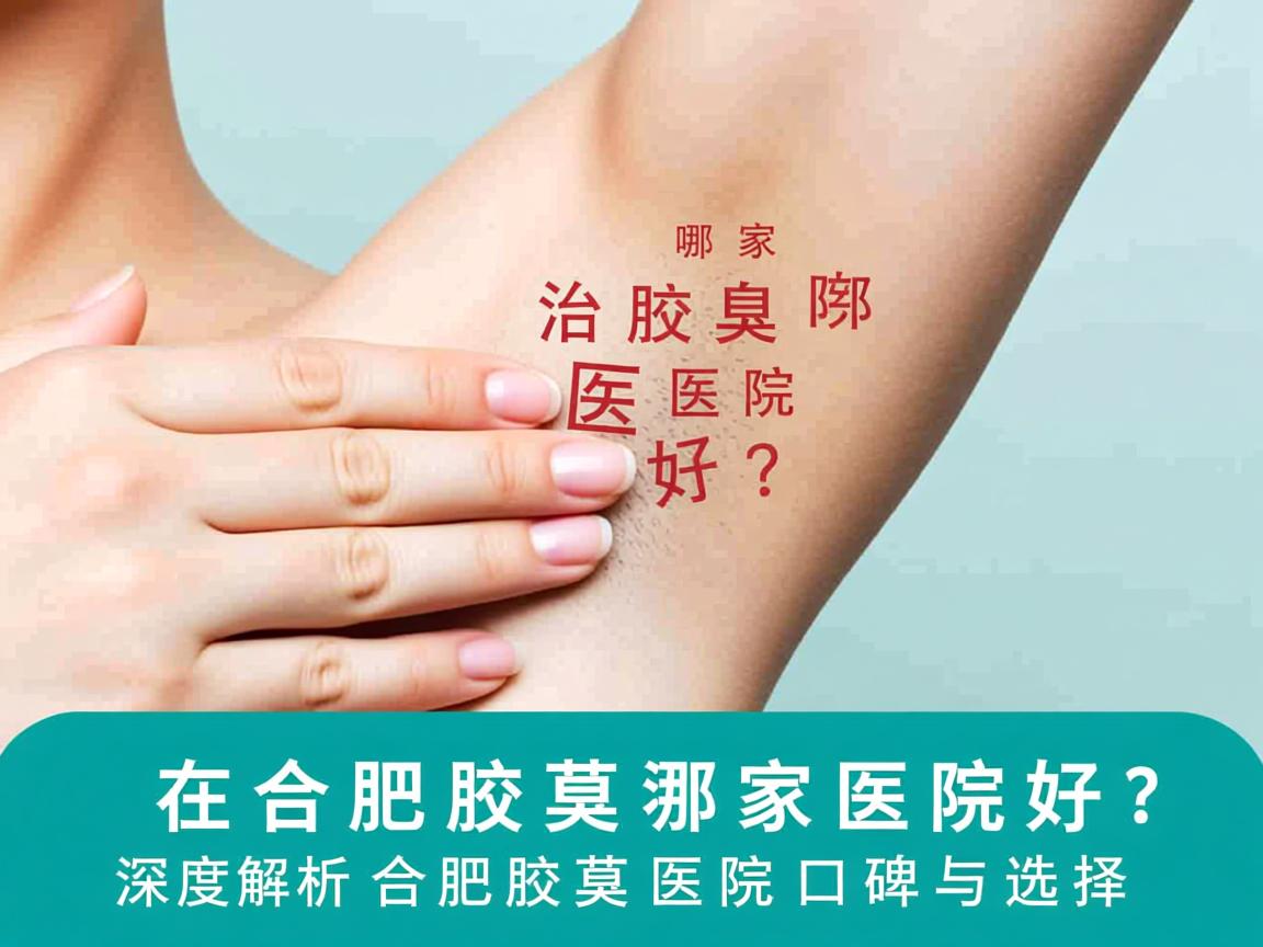 在合肥治腋臭哪家医院好？深度解析合肥腋臭医院口碑与选择
