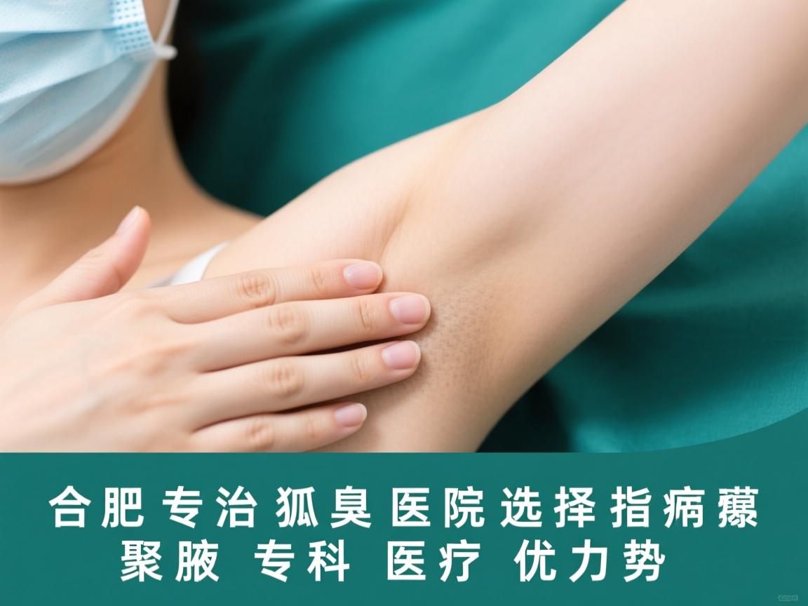 合肥专治狐臭医院选择指南，聚焦腋臭专科医疗优势