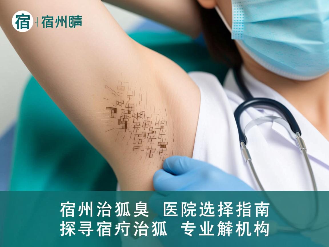 宿州治狐臭医院选择指南，探寻宿州治狐臭专业机构