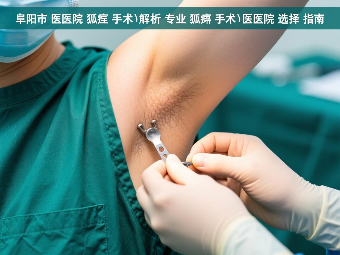 阜阳市医院狐臭手术解析，专业狐臭手术的医院选择指南
