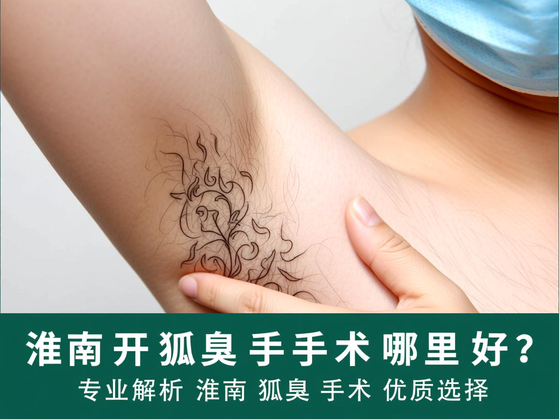 淮南开狐臭手术哪里好？专业解析淮南狐臭手术优质选择