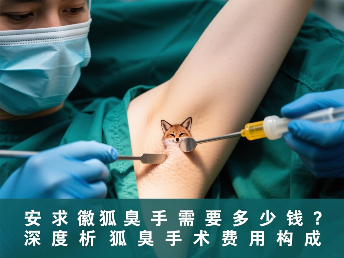安徽狐臭手术需要多少钱？深度解析狐臭手术费用构成