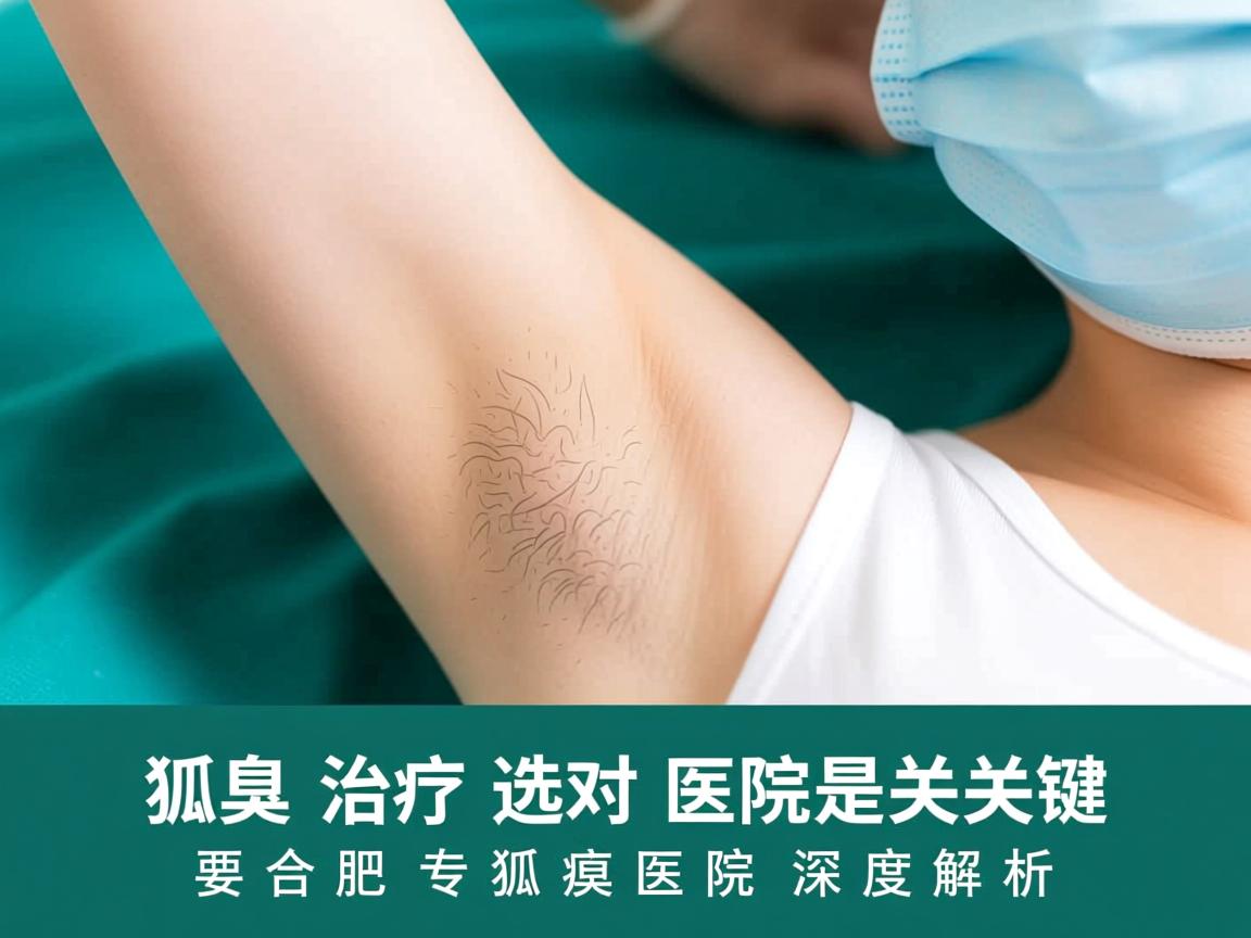 狐臭治疗选对医院是关键，合肥专业狐臭医院深度解析