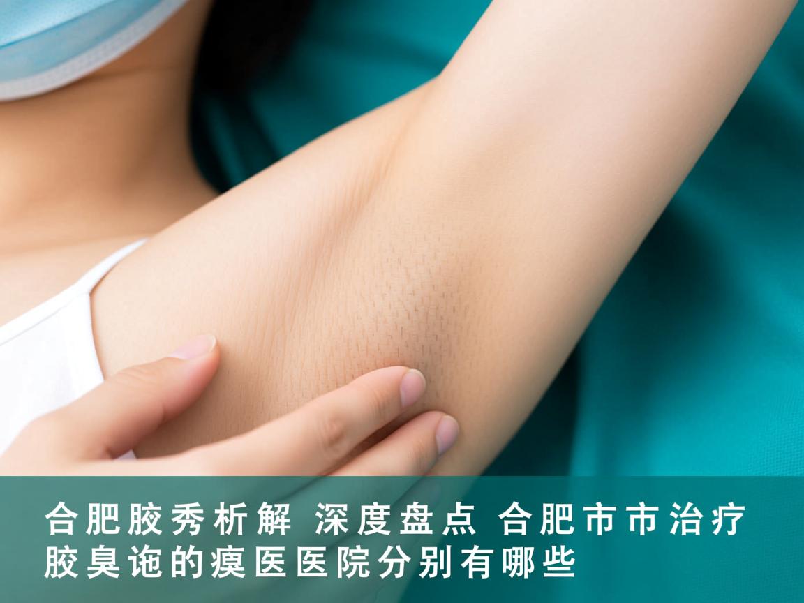 合肥腋秀解析，深度盘点合肥市治疗腋臭的医院分别有哪些