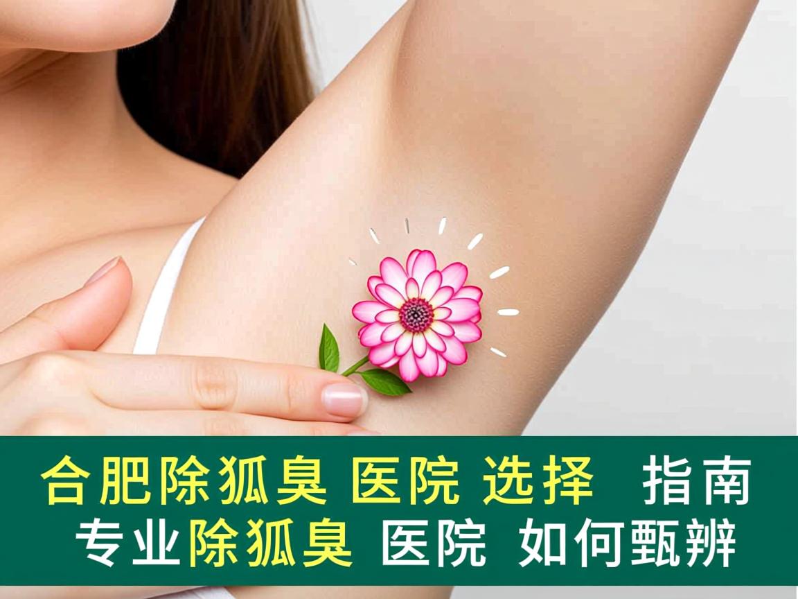 合肥除狐臭医院选择指南，专业除狐臭医院如何甄别
