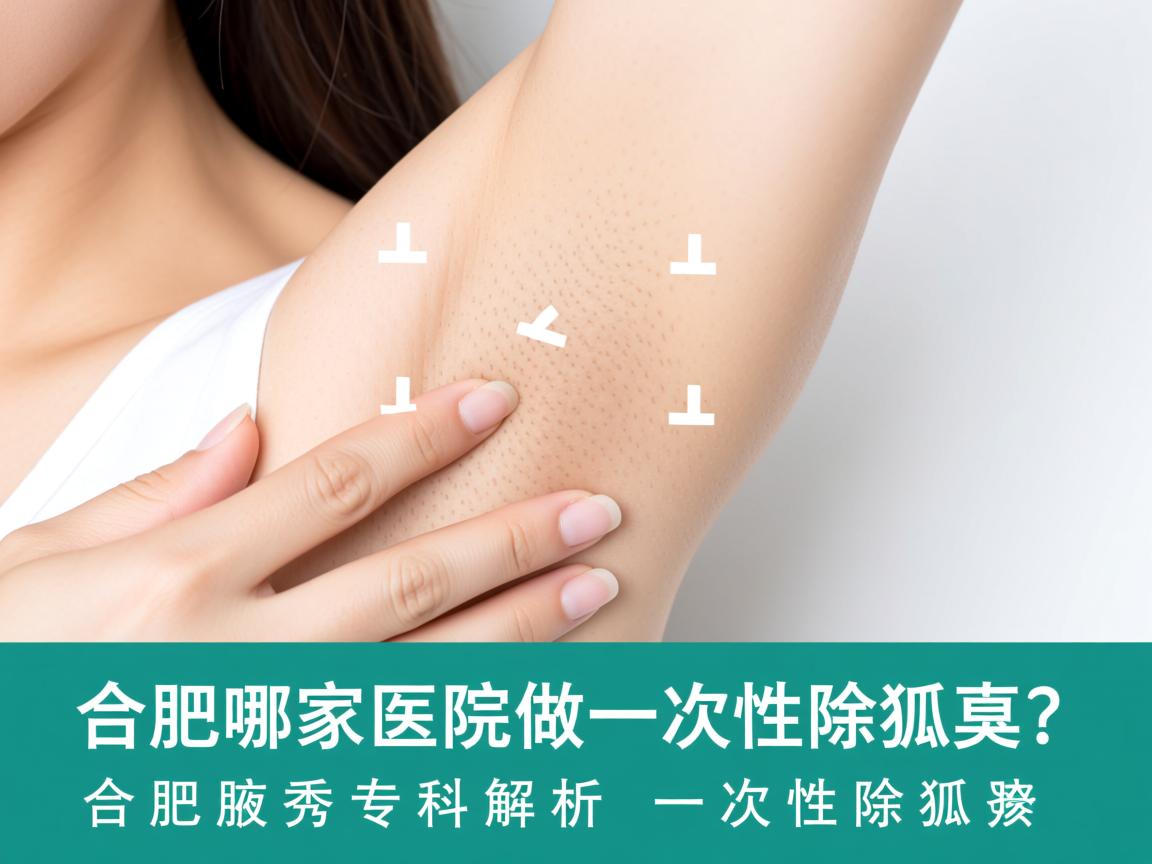 合肥哪家医院做一次性除狐臭？合肥腋秀专科解析一次性除狐臭