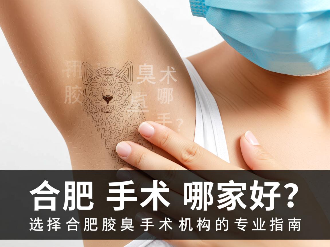 合肥腋臭手术哪家好？选择合肥腋臭手术机构的专业指南