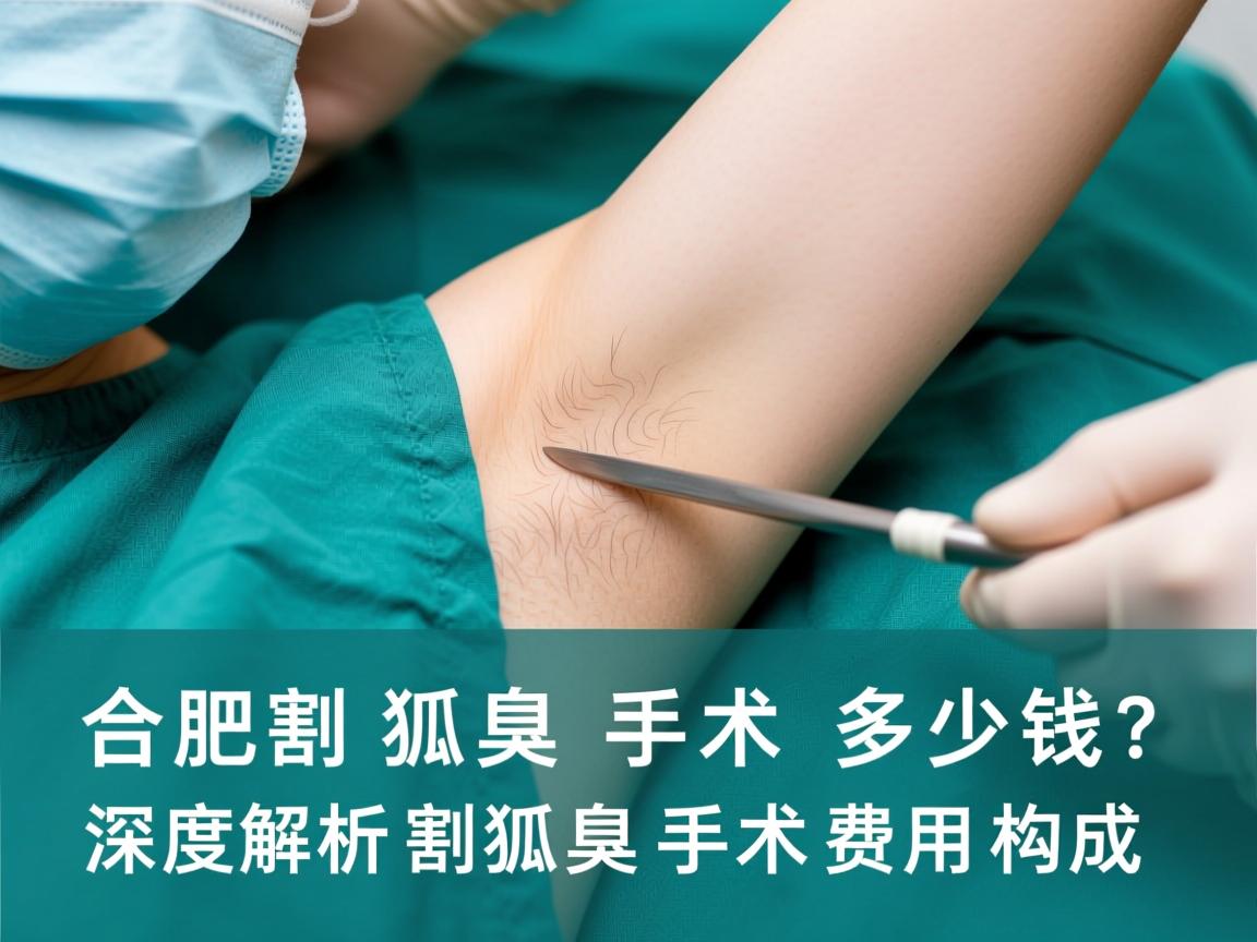 合肥割狐臭手术多少钱?深度解析割狐臭手术费用构成 合肥割狐臭手术多少钱?深度解析割狐臭手术费用构成