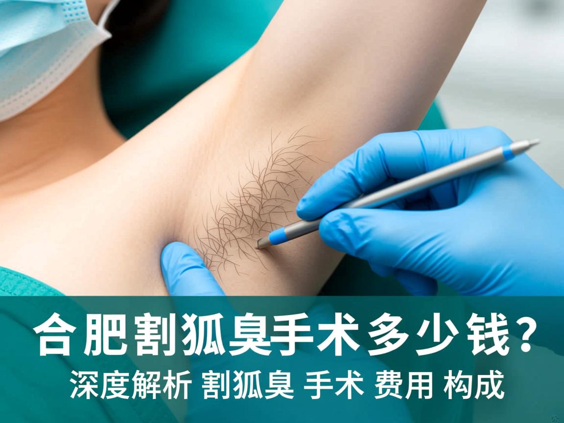合肥割狐臭手术多少钱?深度解析割狐臭手术费用构成 合肥割狐臭手术多少钱?深度解析割狐臭手术费用构成