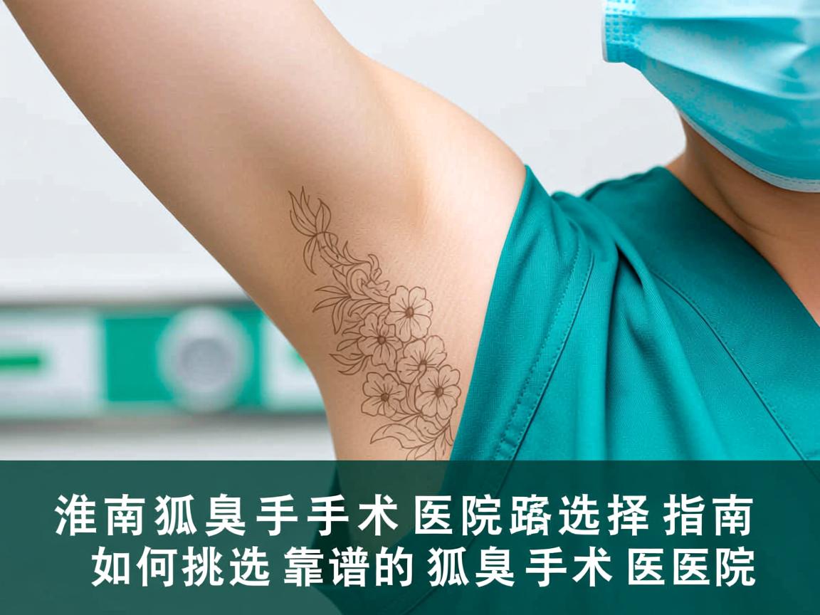 淮南狐臭手术医院选择指南，如何挑选靠谱的狐臭手术医院