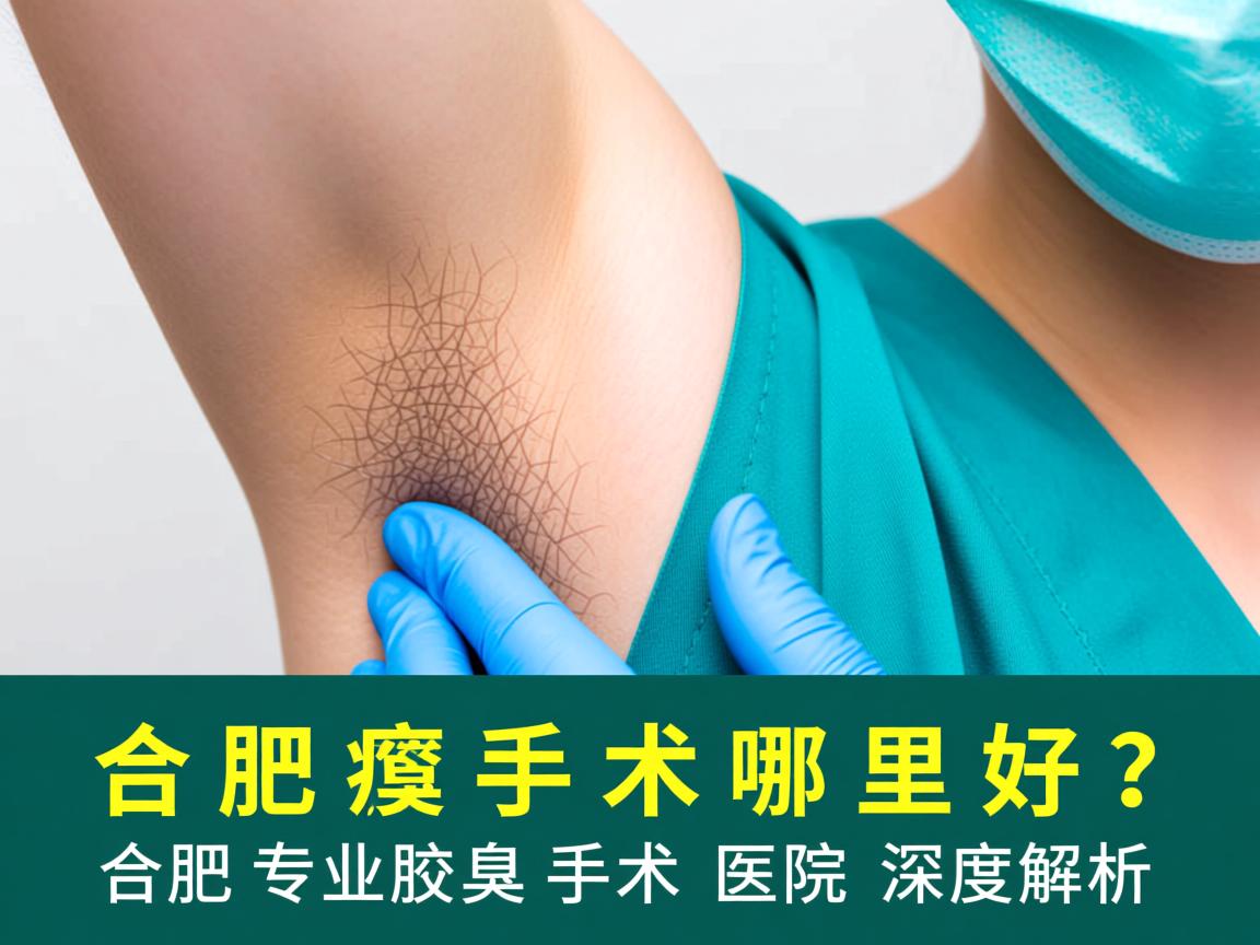 合肥腋臭手术哪里好?合肥专业腋臭手术医院深度解析 合肥腋臭手术哪里好?合肥专业腋臭手术医院深度解析