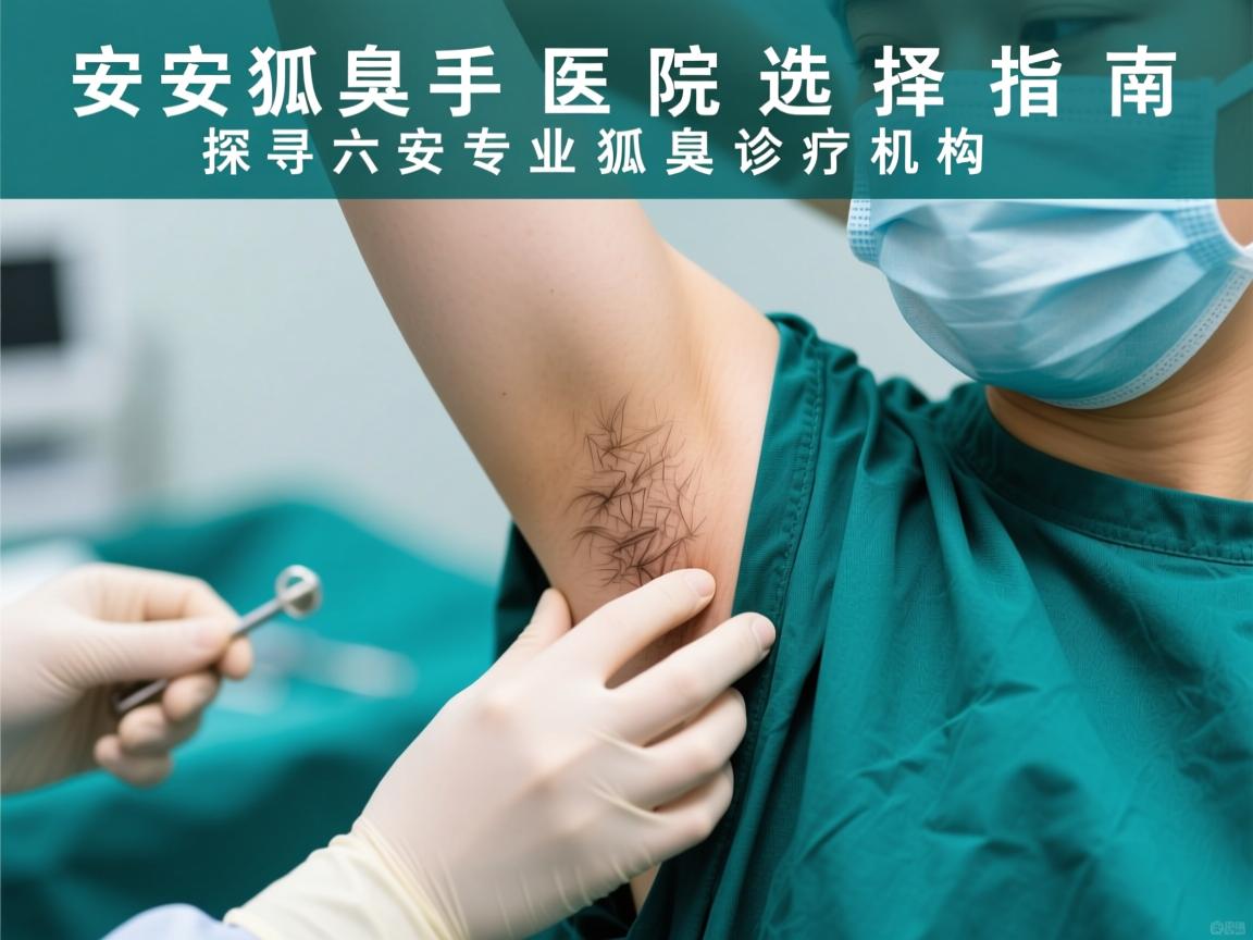 六安狐臭手术医院选择指南，探寻六安专业狐臭诊疗机构