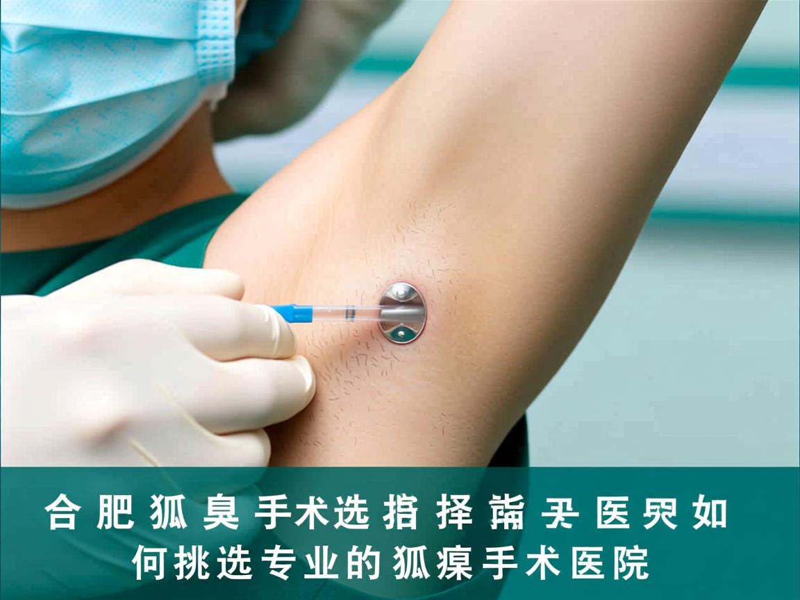 合肥狐臭手术选择指南,如何挑选专业的狐臭手术医院 合肥狐臭手术选择指南,如何挑选专业的狐臭手术医院