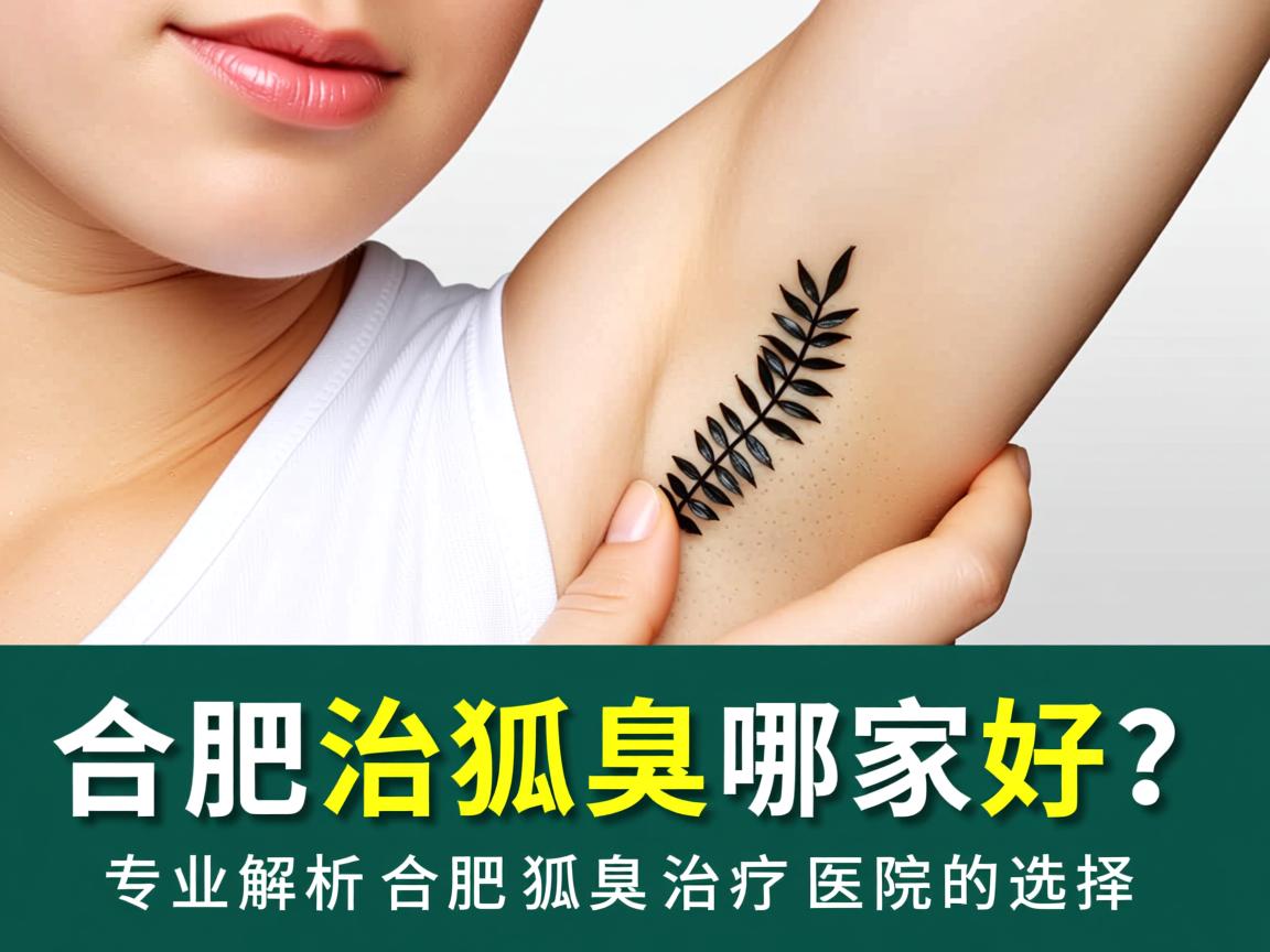 合肥治狐臭哪家好？专业解析合肥狐臭治疗医院的选择