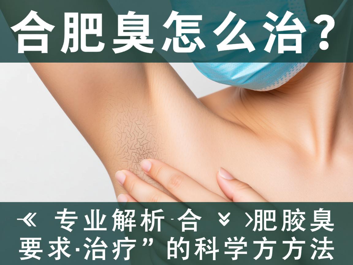 合肥腋臭怎么治疗？专业解析合肥腋臭治疗的科学方法