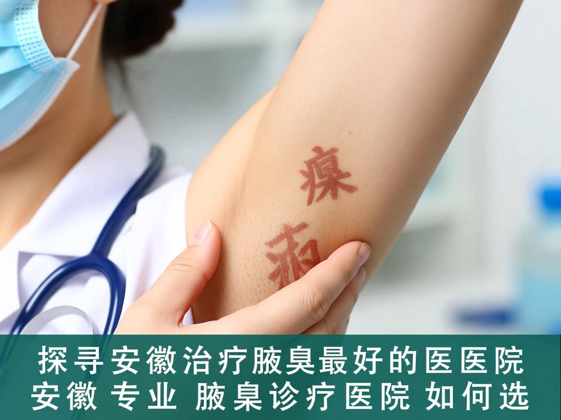 探寻安徽治疗腋臭最好的医院，安徽专业腋臭诊疗医院如何选