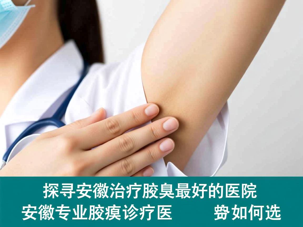 探寻安徽治疗腋臭最好的医院，安徽专业腋臭诊疗医院如何选