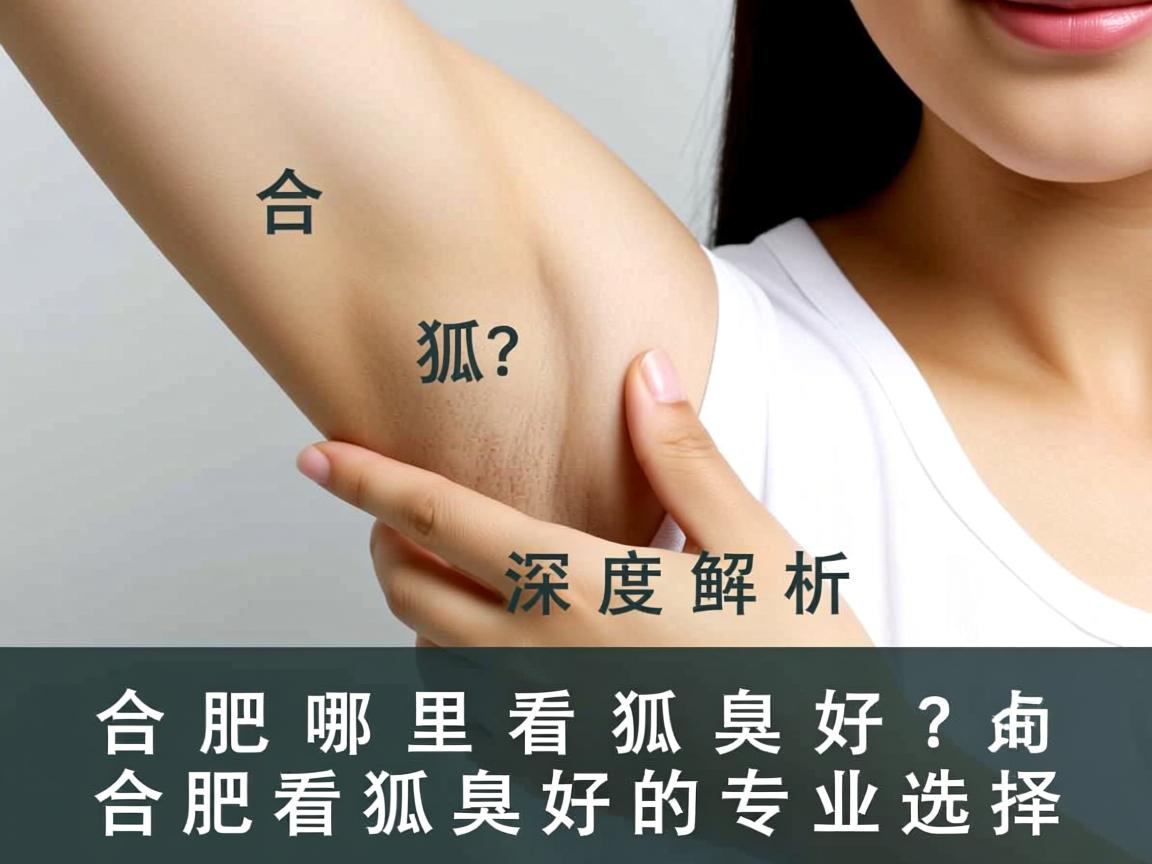 合肥哪里看狐臭好？深度解析合肥看狐臭好的专业选择