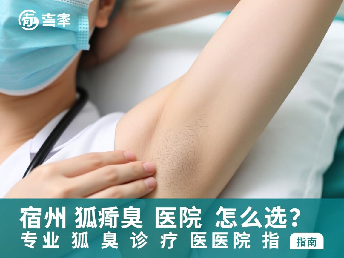 宿州狐臭医院怎么选？专业狐臭诊疗医院指南