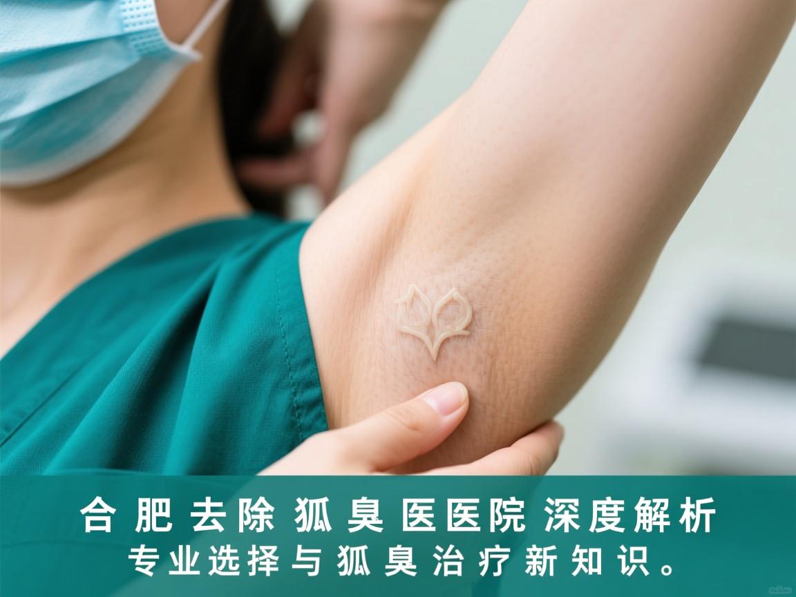 合肥去除狐臭医院深度解析，专业选择与狐臭治疗新知识